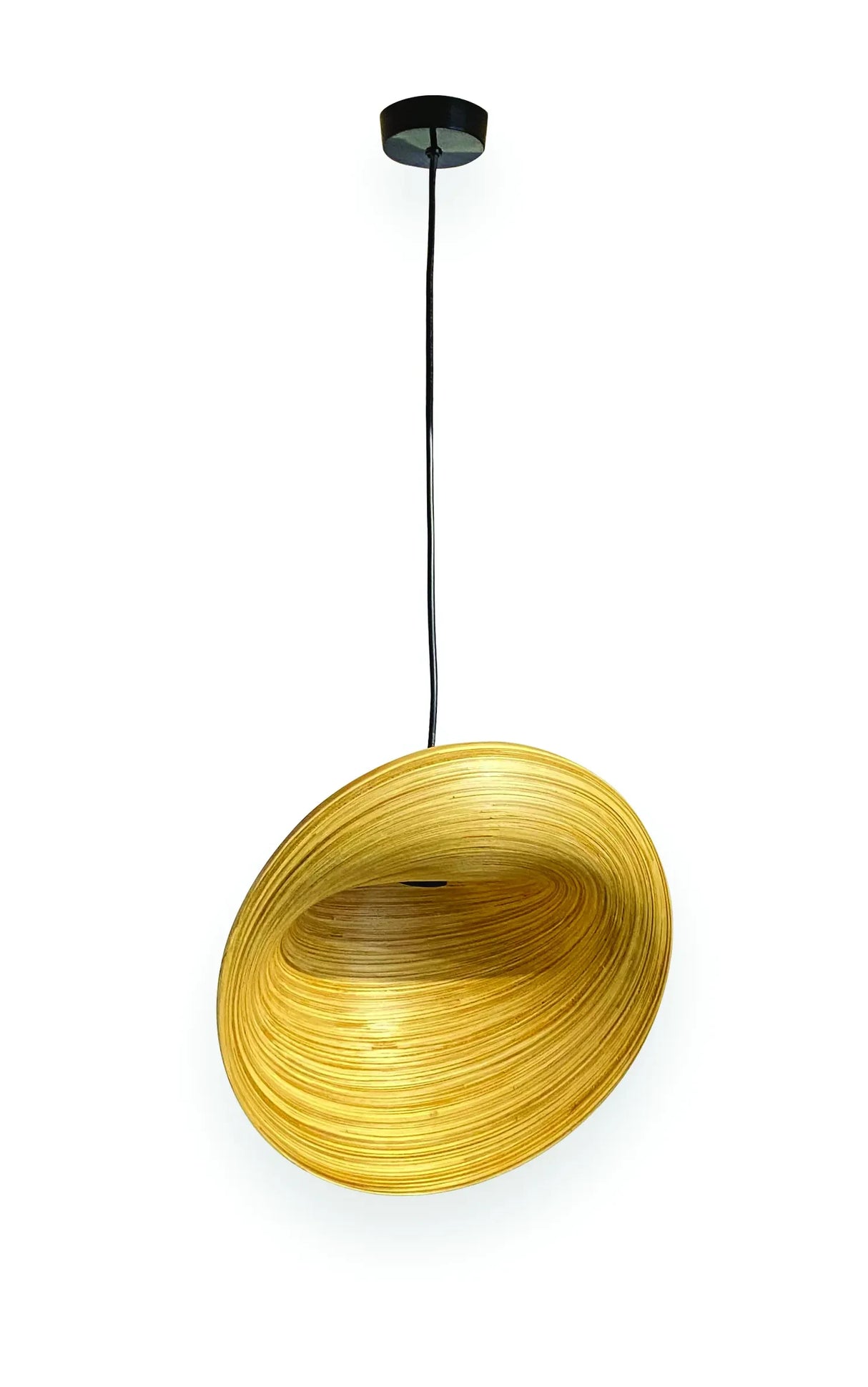 WOODEN SEA SHELL LAMPSHADE 35CM