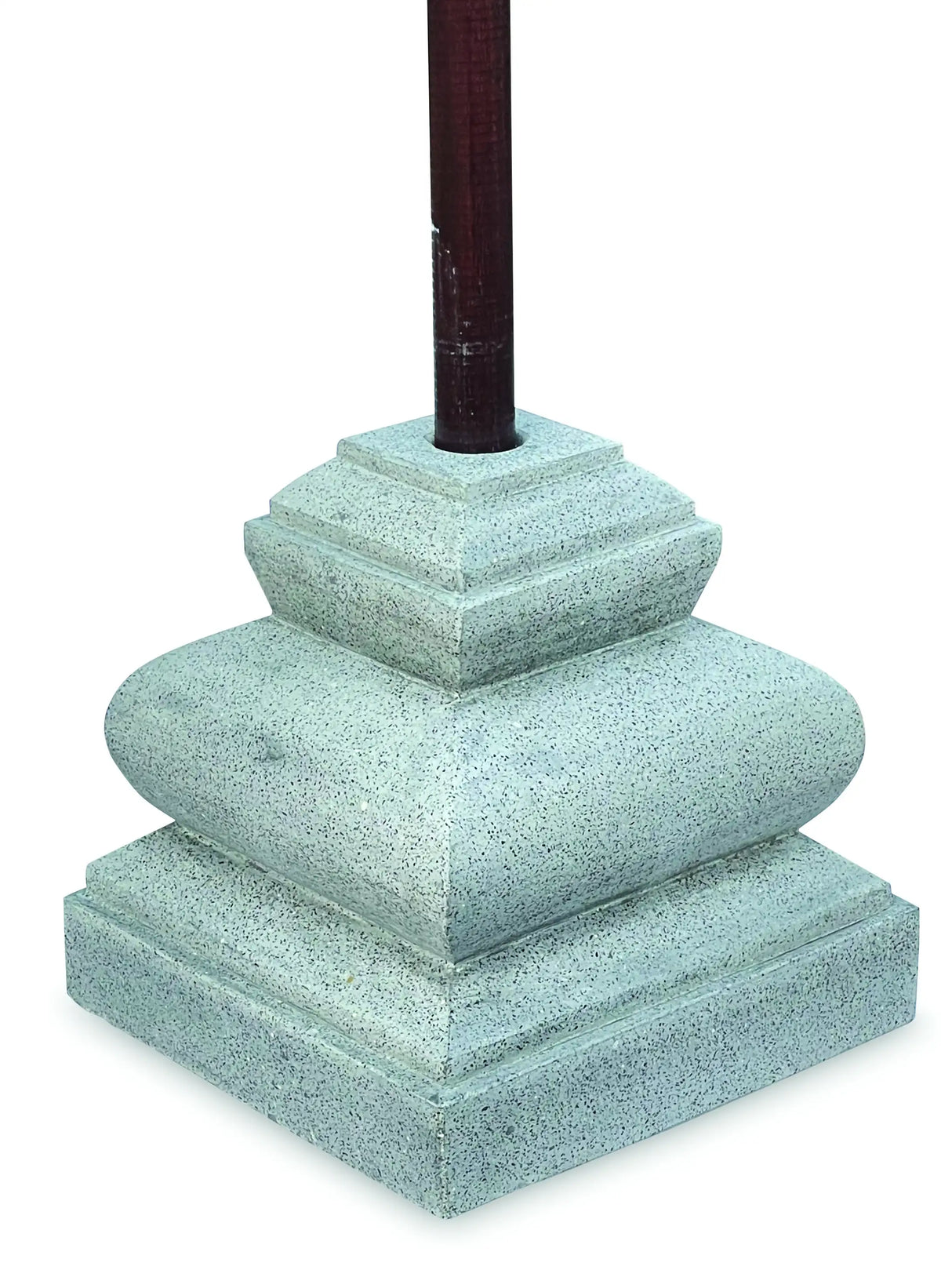 BALI PARASOL BASE LARGE (TERRAZZO) GREY