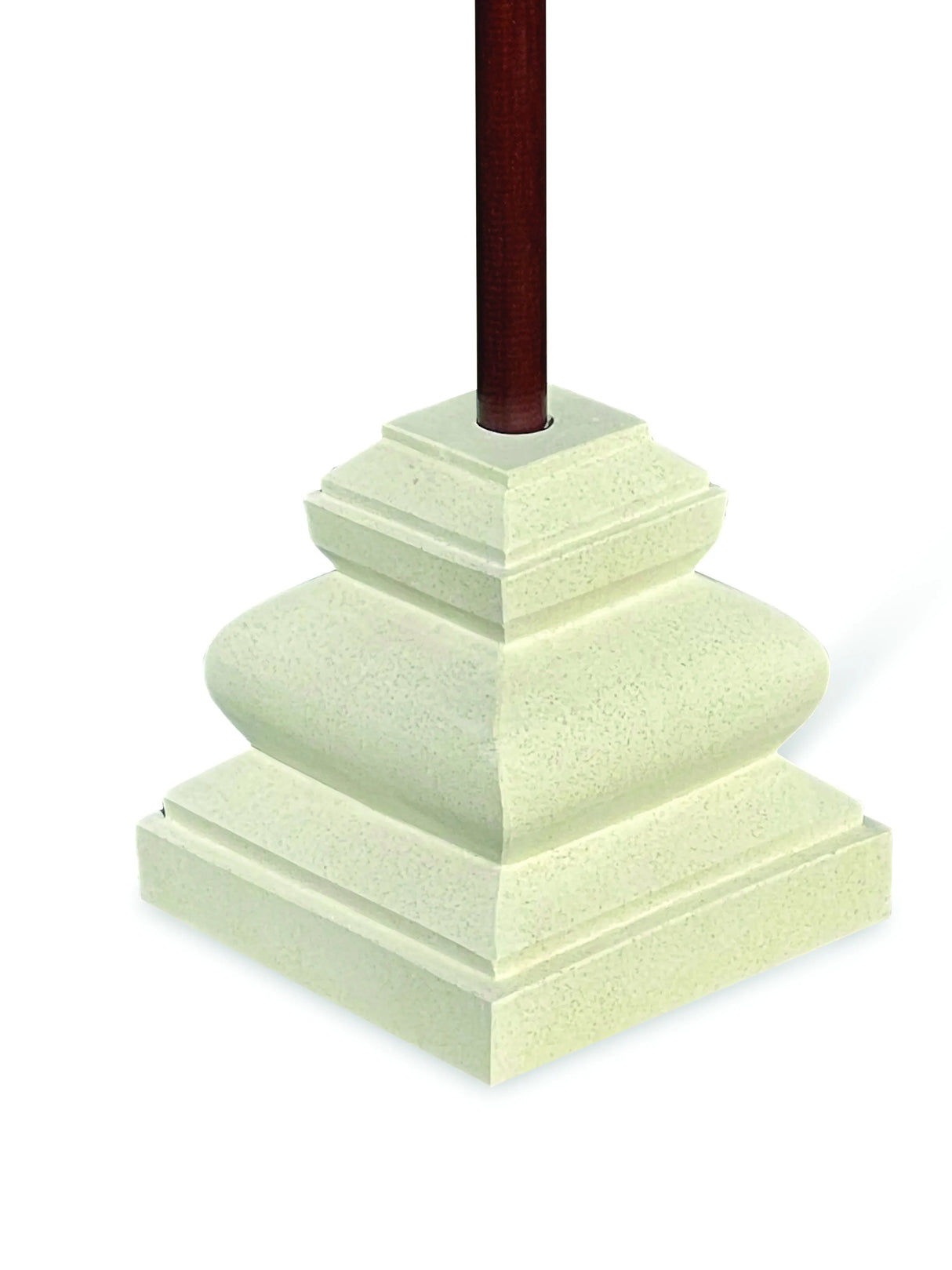 BALI PARASOL BASE LARGE (TERRAZZO) WHITE