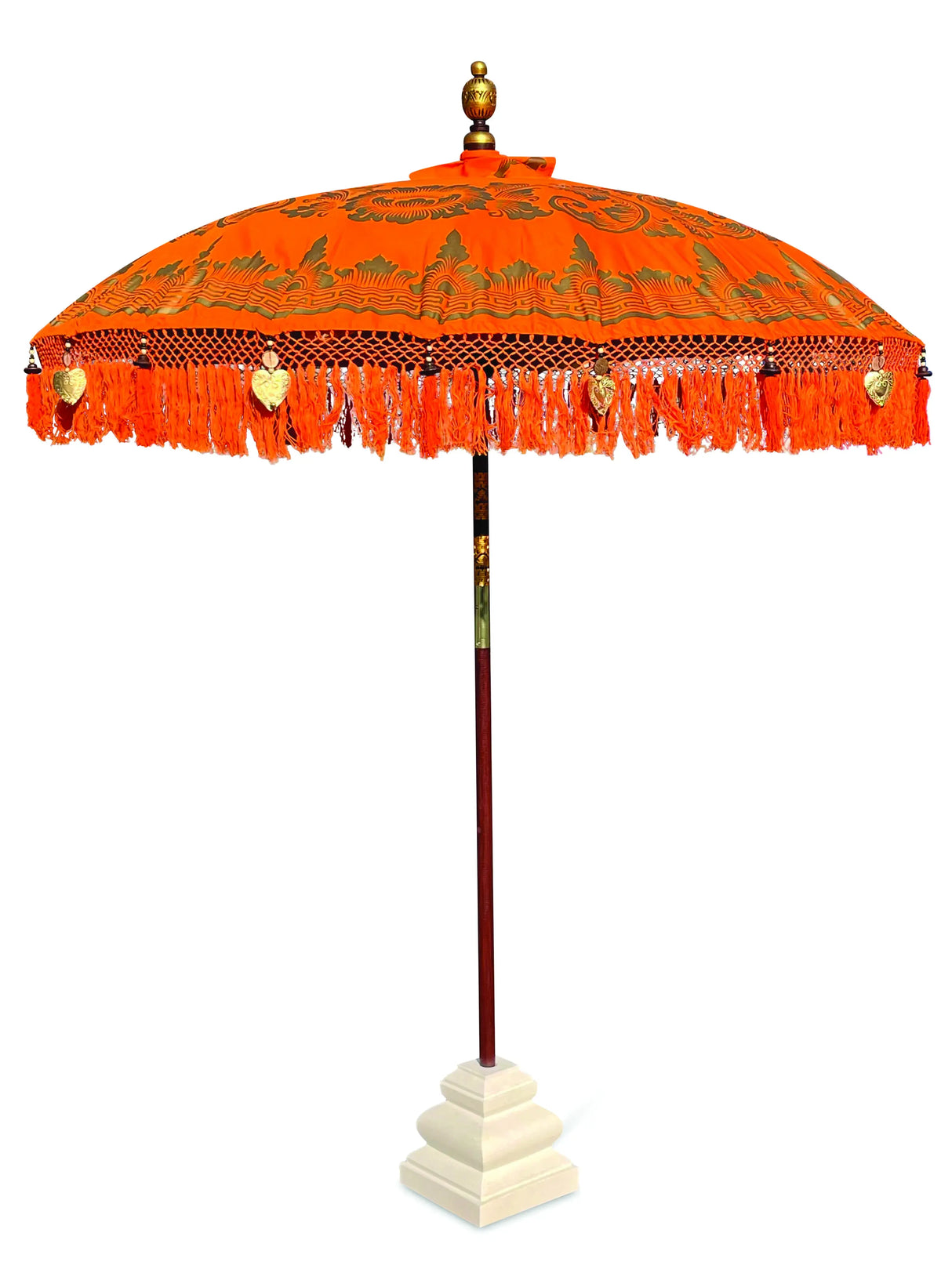 BALI PARASOL BASE LARGE (TERRAZZO) WHITE