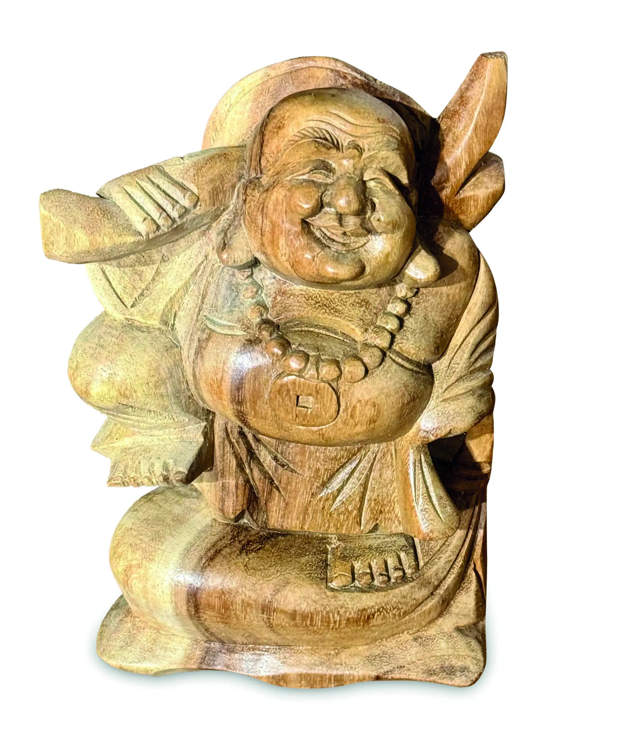 LAUGHING BUDDHA SCULPTURE 20CM