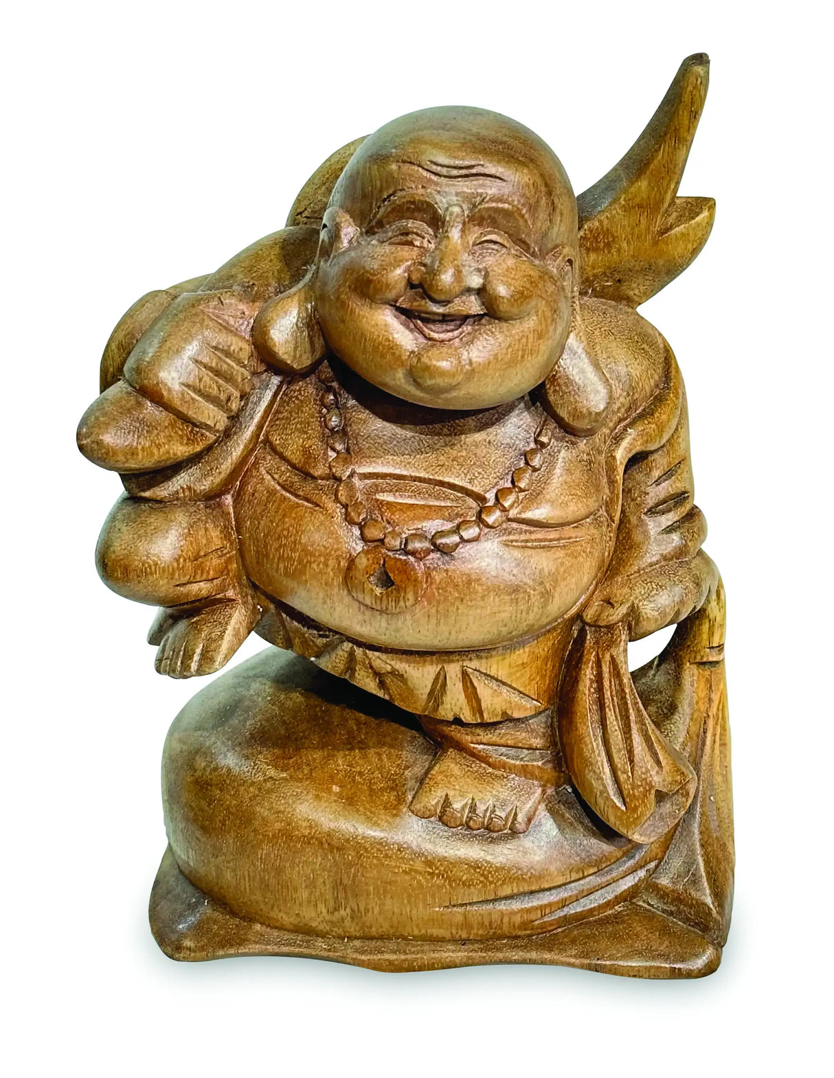 LAUGHING BUDDHA SCULPTURE 20CM