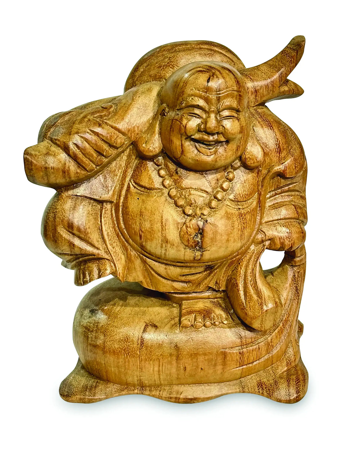 LAUGHING BUDDHA SCULPTURE 20CM
