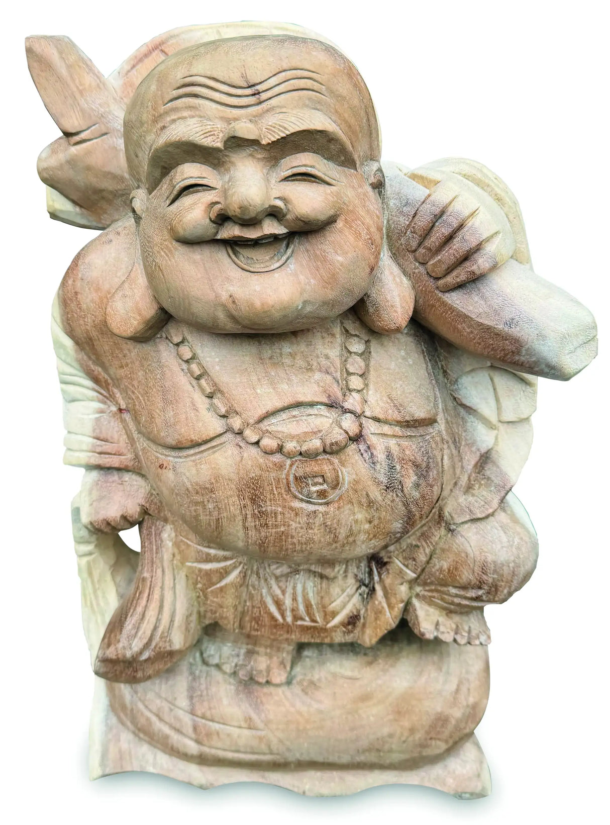 LAUGHING BUDDHA SCULPTURE 40CM