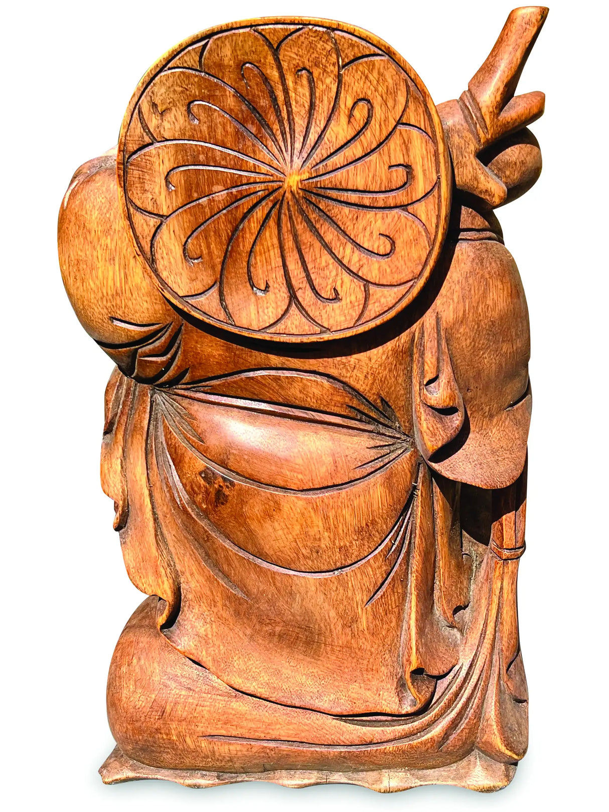 LAUGHING BUDDHA SCULPTURE 40CM
