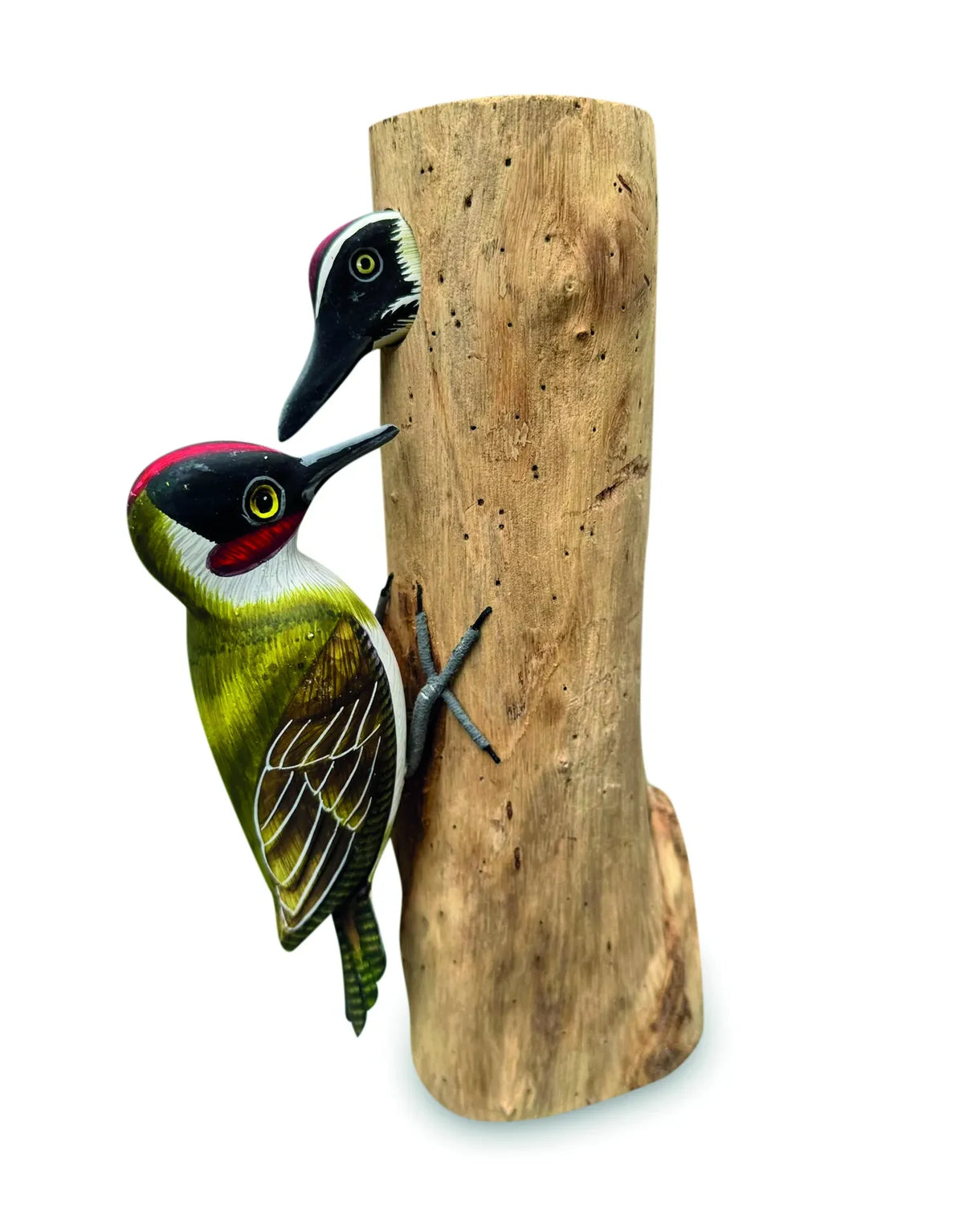 WOOD PECKER AND CHICK LARGE 28CM