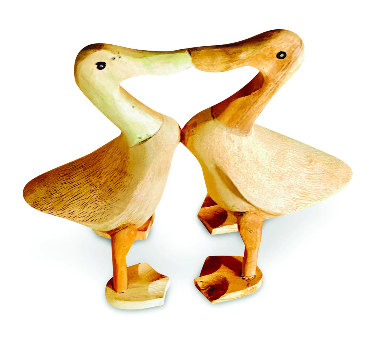 KISSING DUCK PAIR 25CM