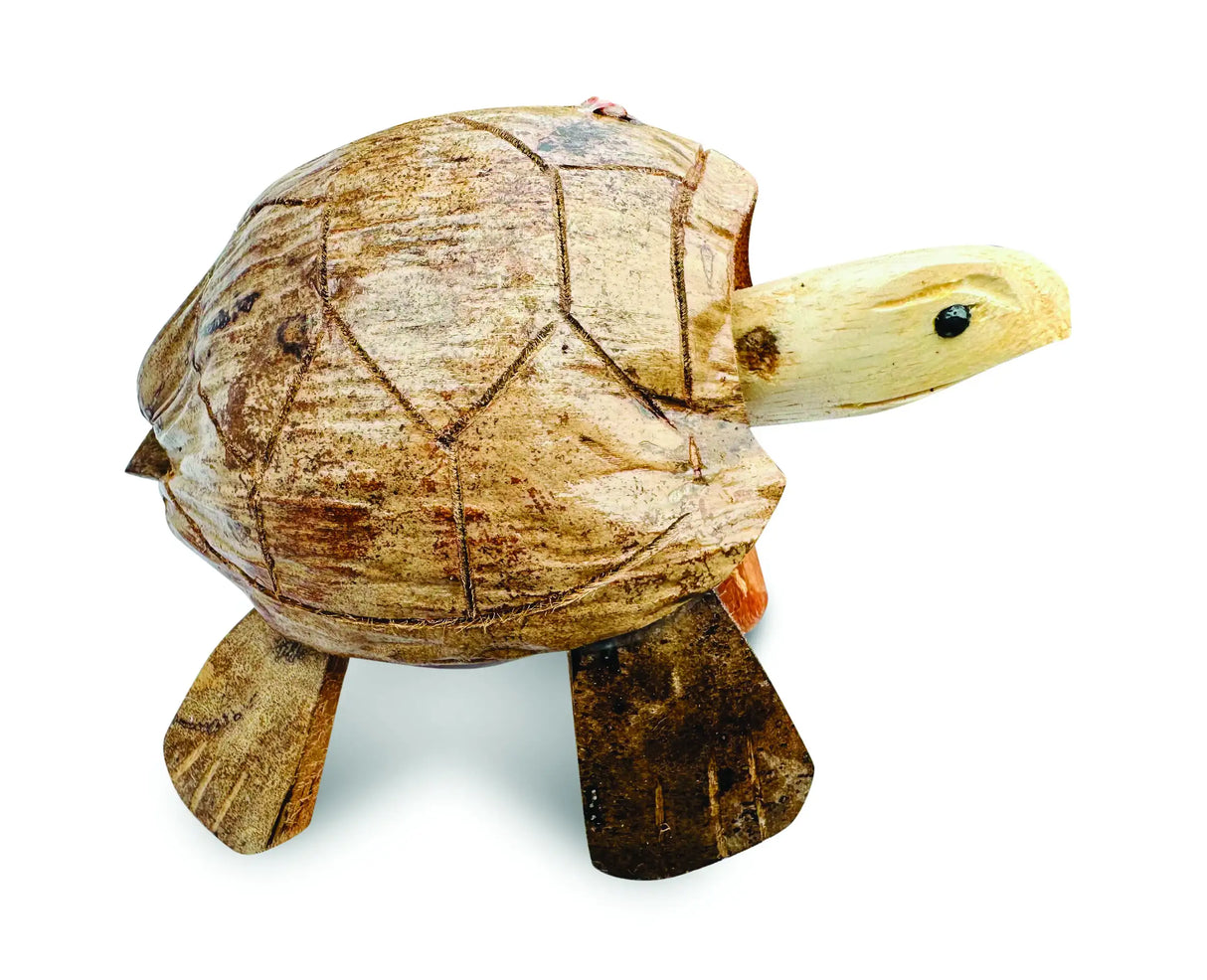 COCONUT SHELL NODDING TURTLE SMALL