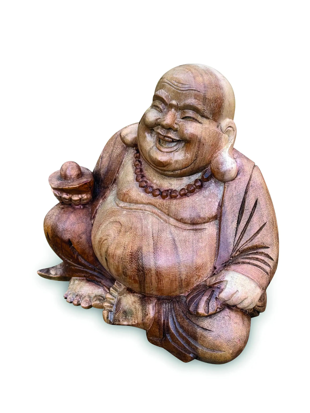 HAPPY BUDDHA SCULPTURE 20CM