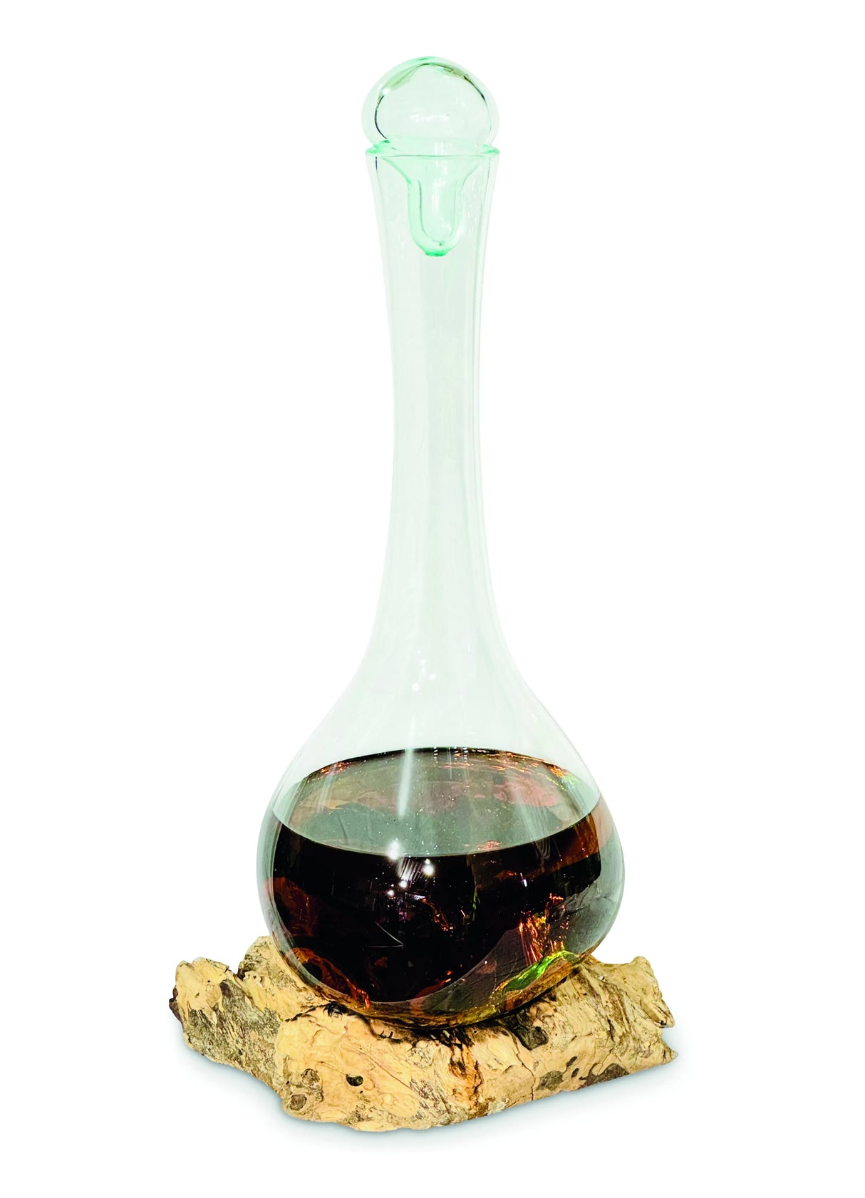 ROOT MOLTEN GLASS GIANT/LARGE DECANTER 55CM