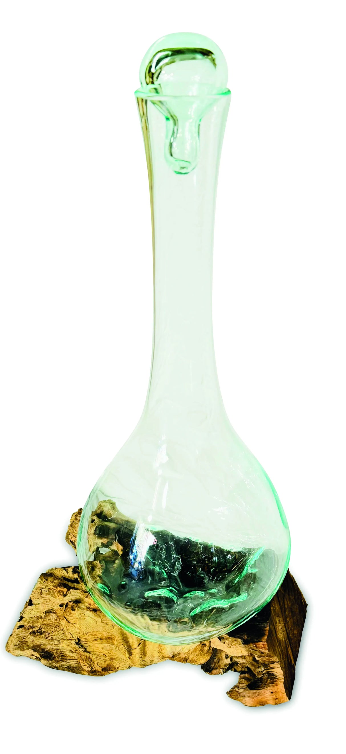 ROOT MOLTEN GLASS GIANT/LARGE DECANTER 55CM