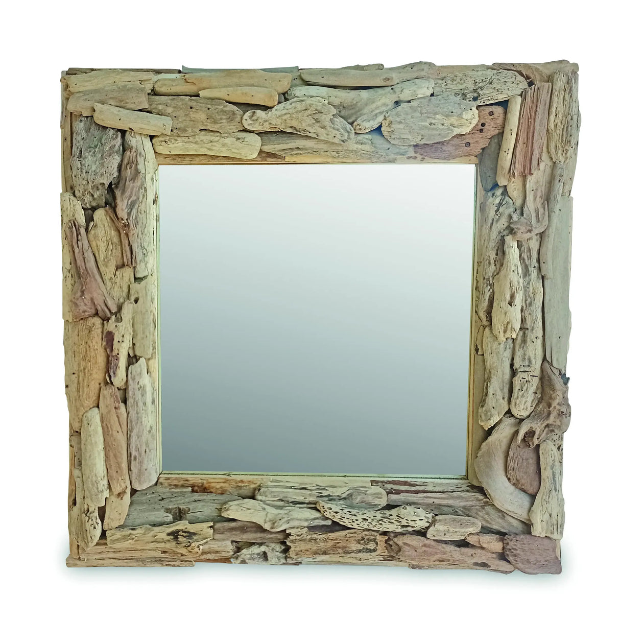 BEACHCOMBER SQUARE MIRROR 60CM