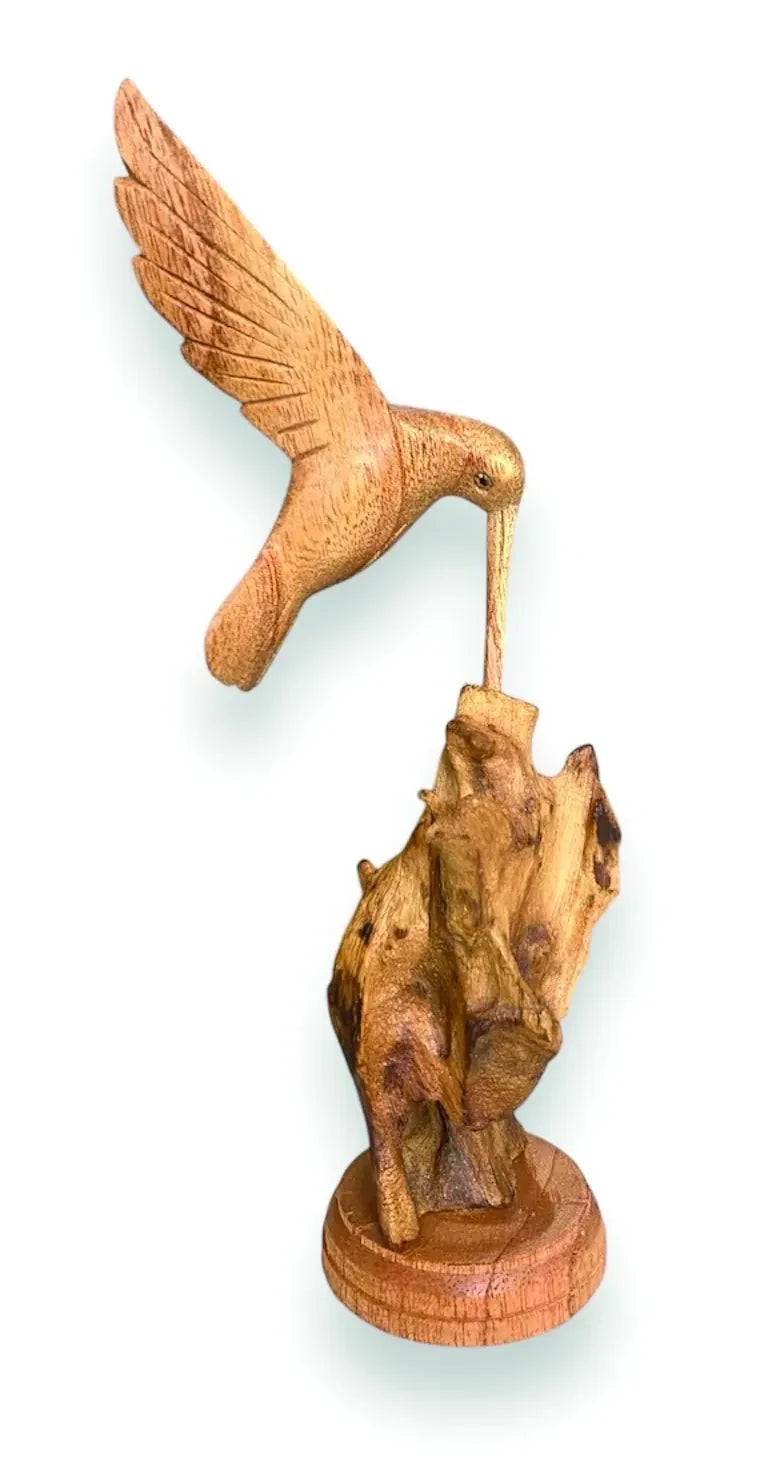 SINGLE HUMMINGBIRD FEEDING