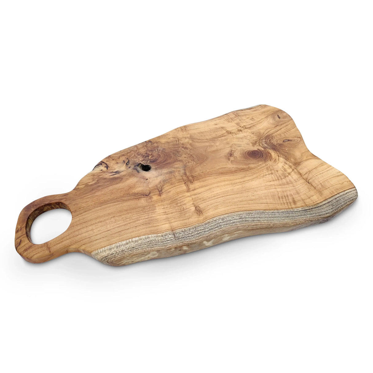 TEAK CHOPPING BOARD W/HANDLE 60X30