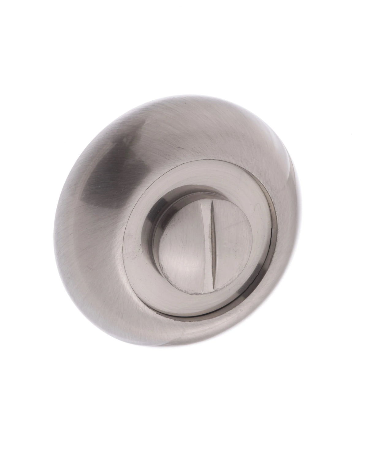 Mediterranean WC Turn and Release on Round "C" Rose - Satin Nickel - Each