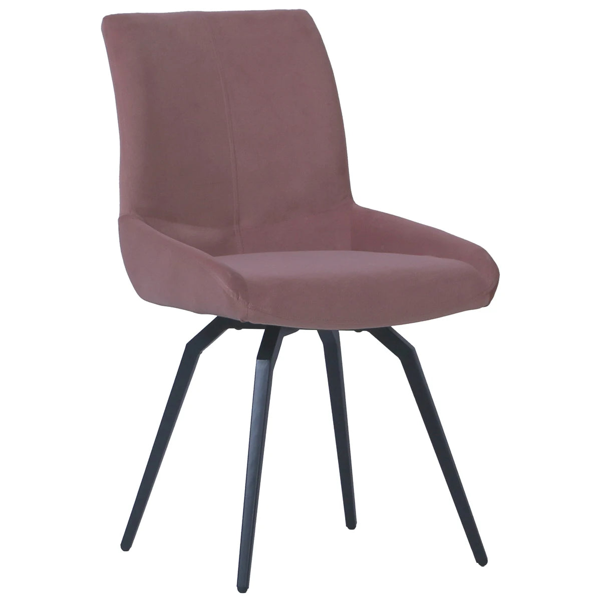 Medway Swivel Chair Dusky Pink