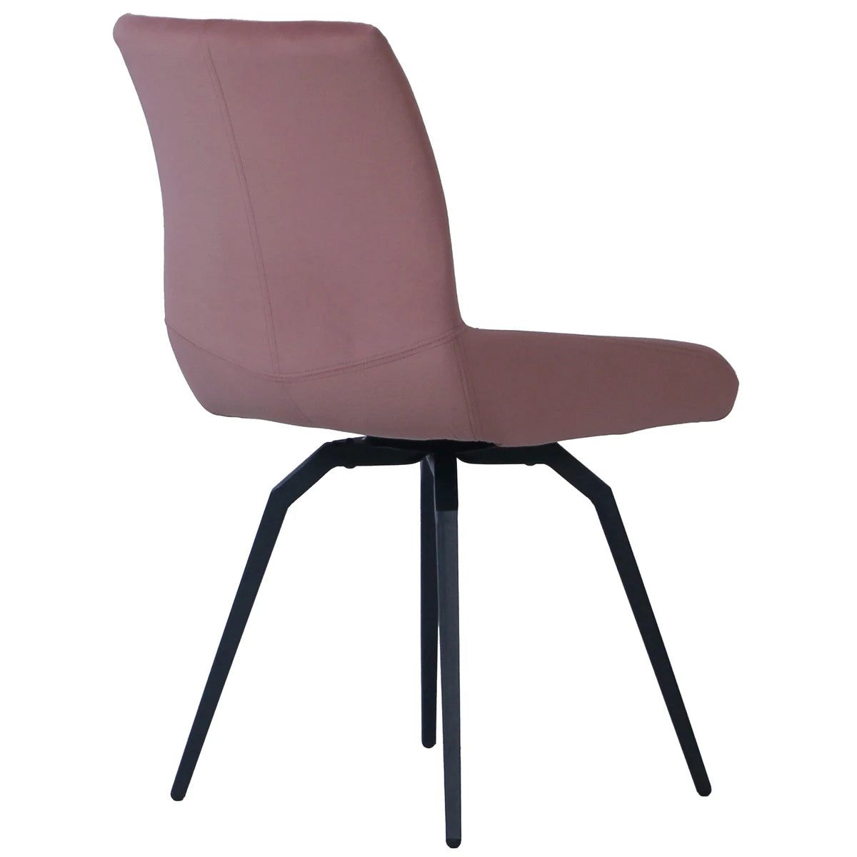 Medway Swivel Chair Dusky Pink