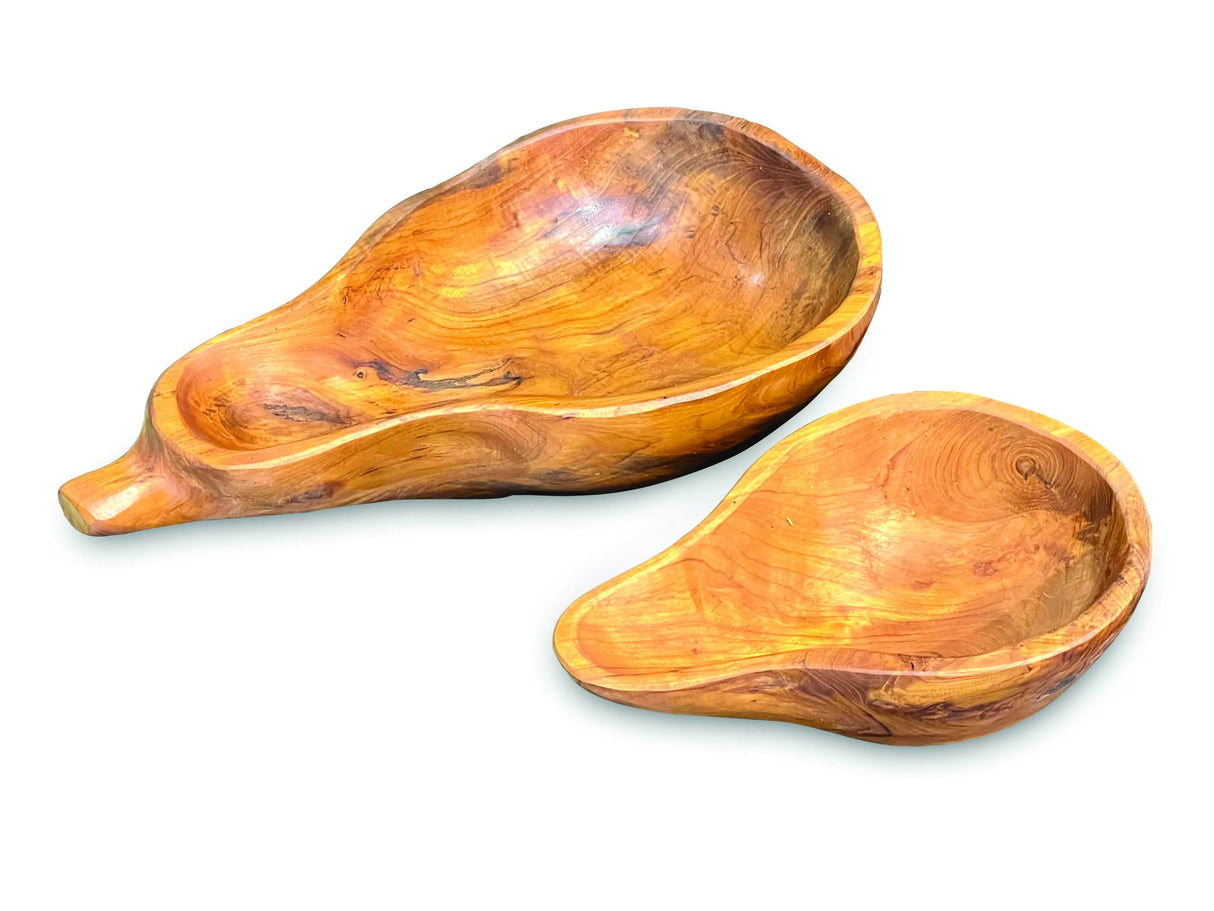 PEAR BOWL SET OF 2