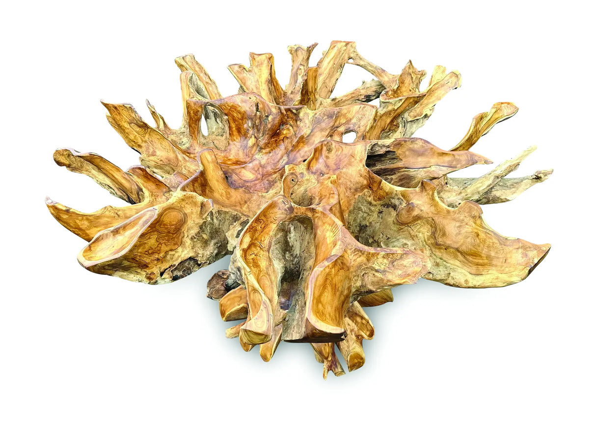 Lombok Round Dining Table With Glass 180 cm