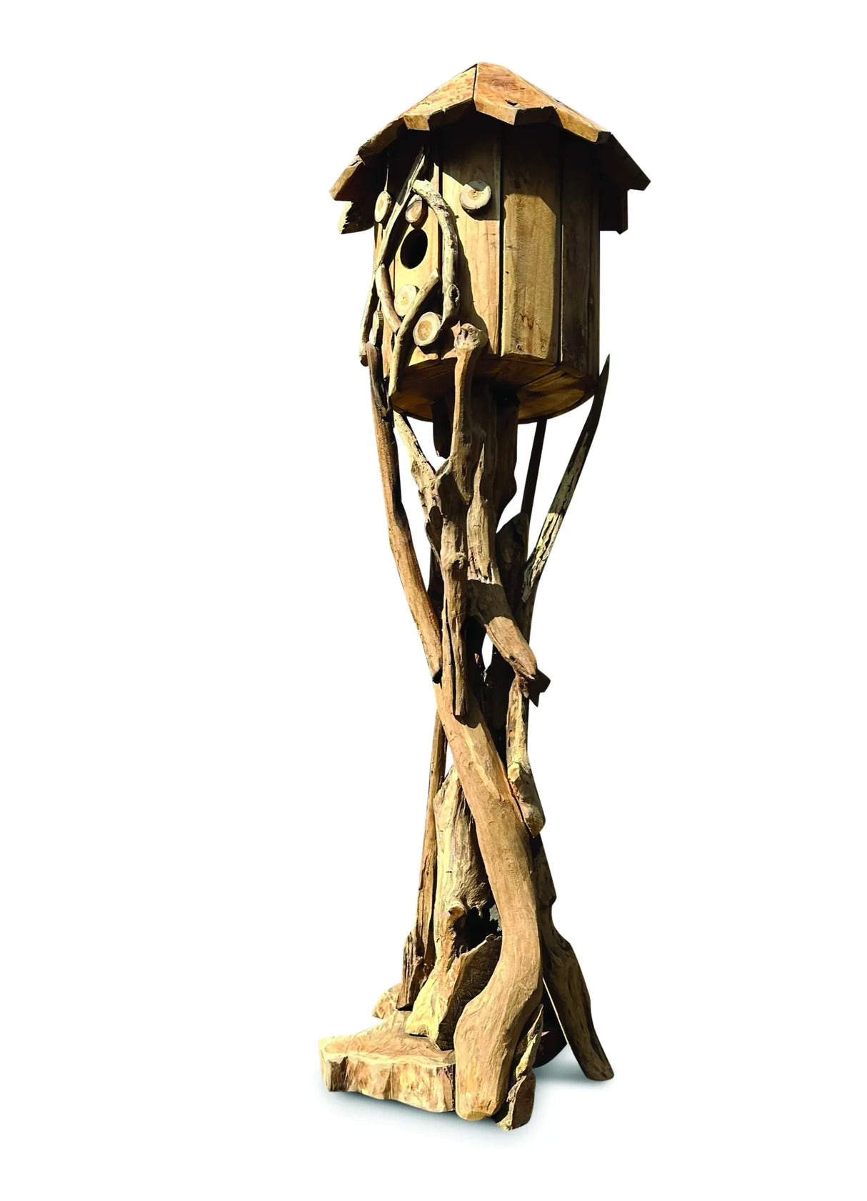 Giant Java Bird House On Stand 200cm