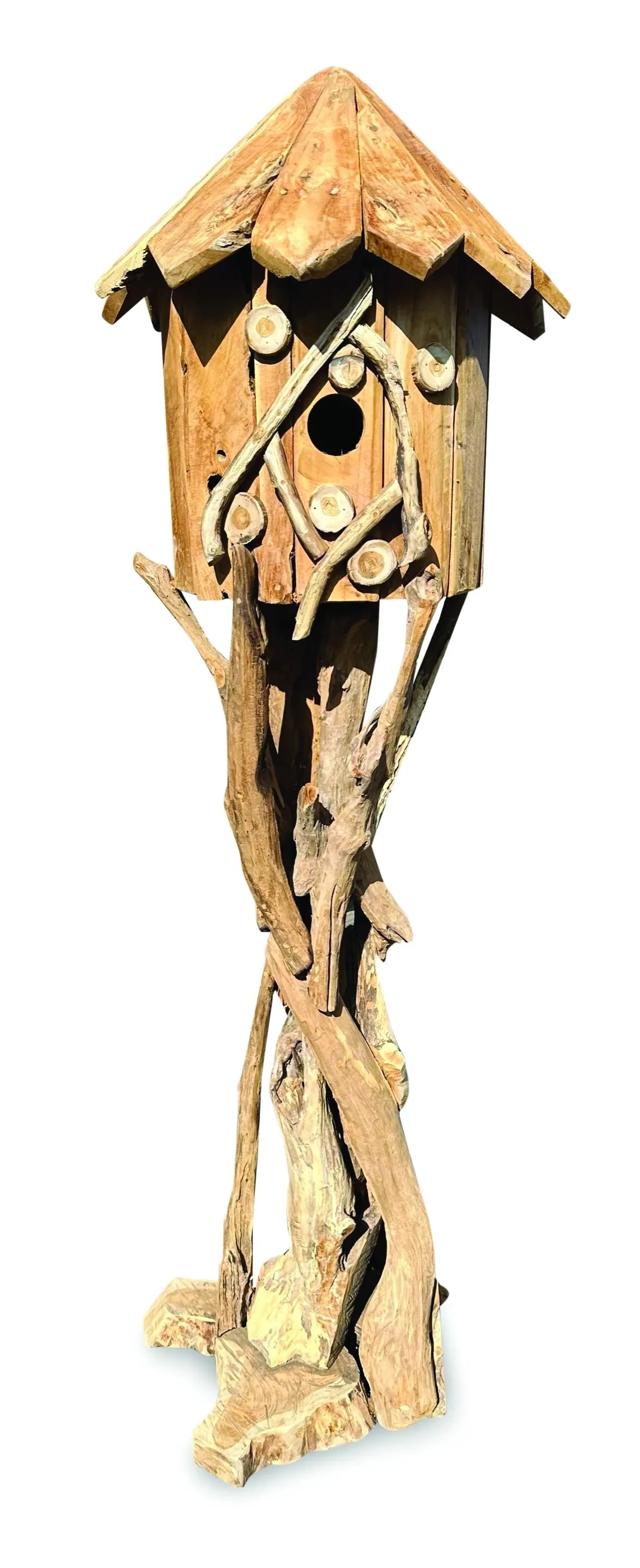 Giant Java Bird House On Stand 200cm