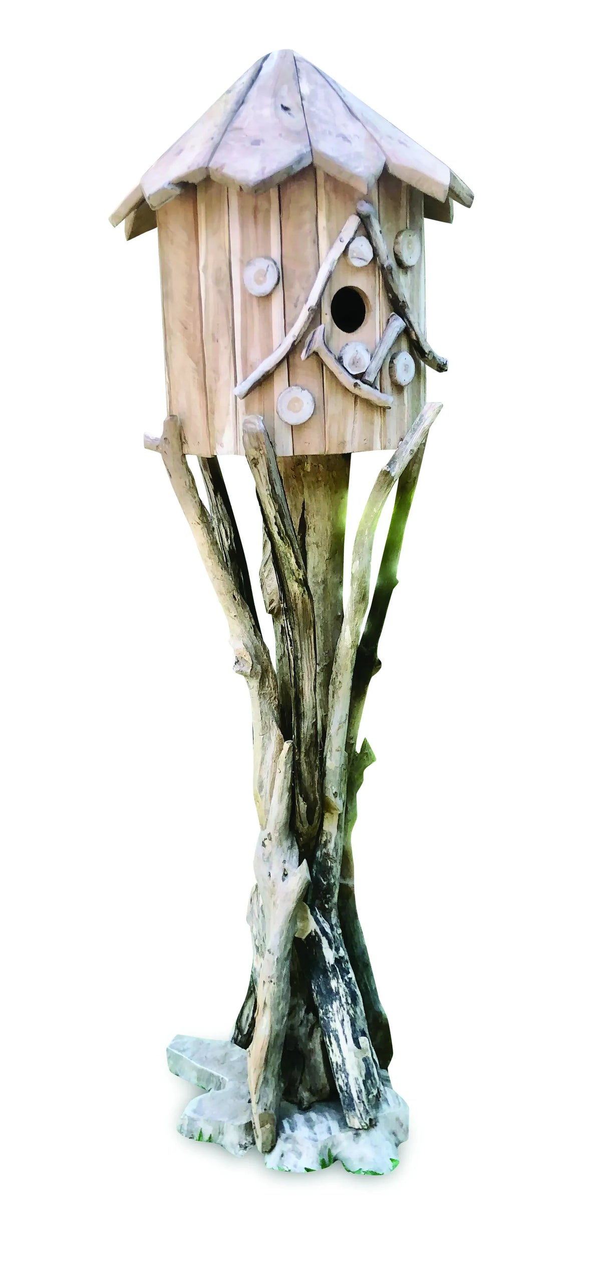 Giant Java Bird House On Stand 200cm