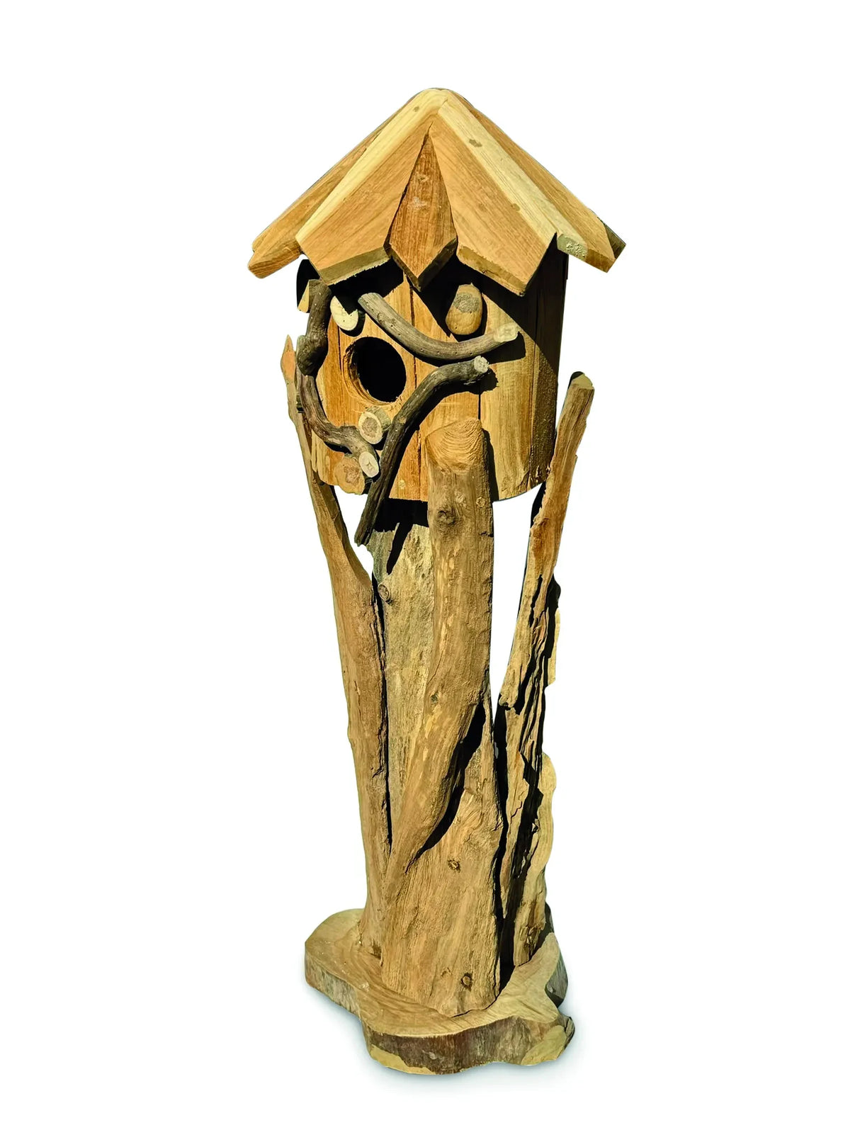 Mini Java Bird House on Stand 100 cm