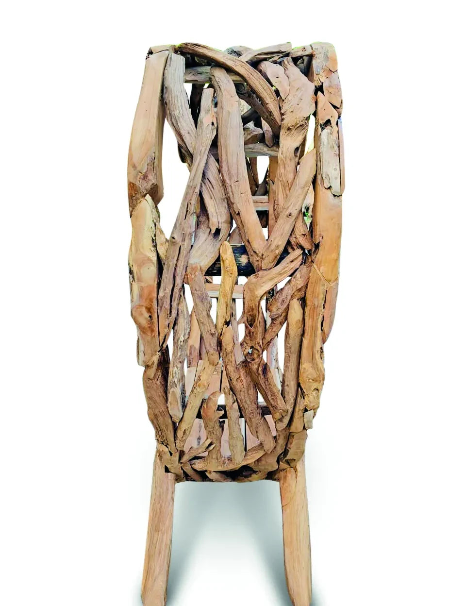 TEAK DRIFTWOOD LOVE BENCH 180CM