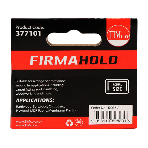 1000 x TIMCO Light Duty Chisel Point Galvanised Staples - 6mm