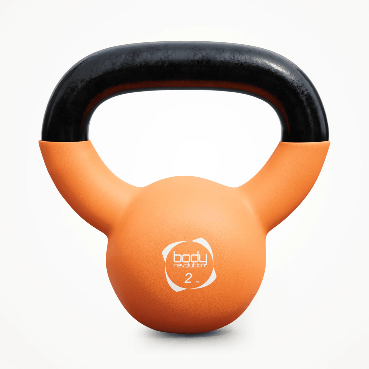 Body Revolution Neoprene Coated Kettlebell Set - Durable, Comfortable Handle, 2kg to 24kg, Non-Slip Base for Strength & Aerobic Training 20kg