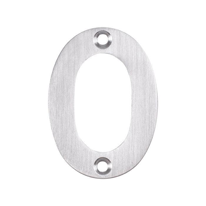 50 X 36 X 2MM - NUMBER 0 - FACE FIX _x005F
- SATIN STAINLESS STEEL - EACH
