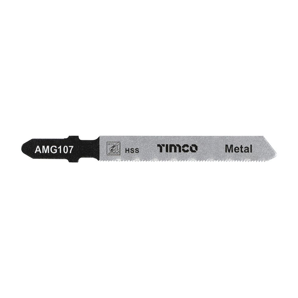 5 x TIMCO Jigsaw Blades Metal Cutting HSS Blades - T118G