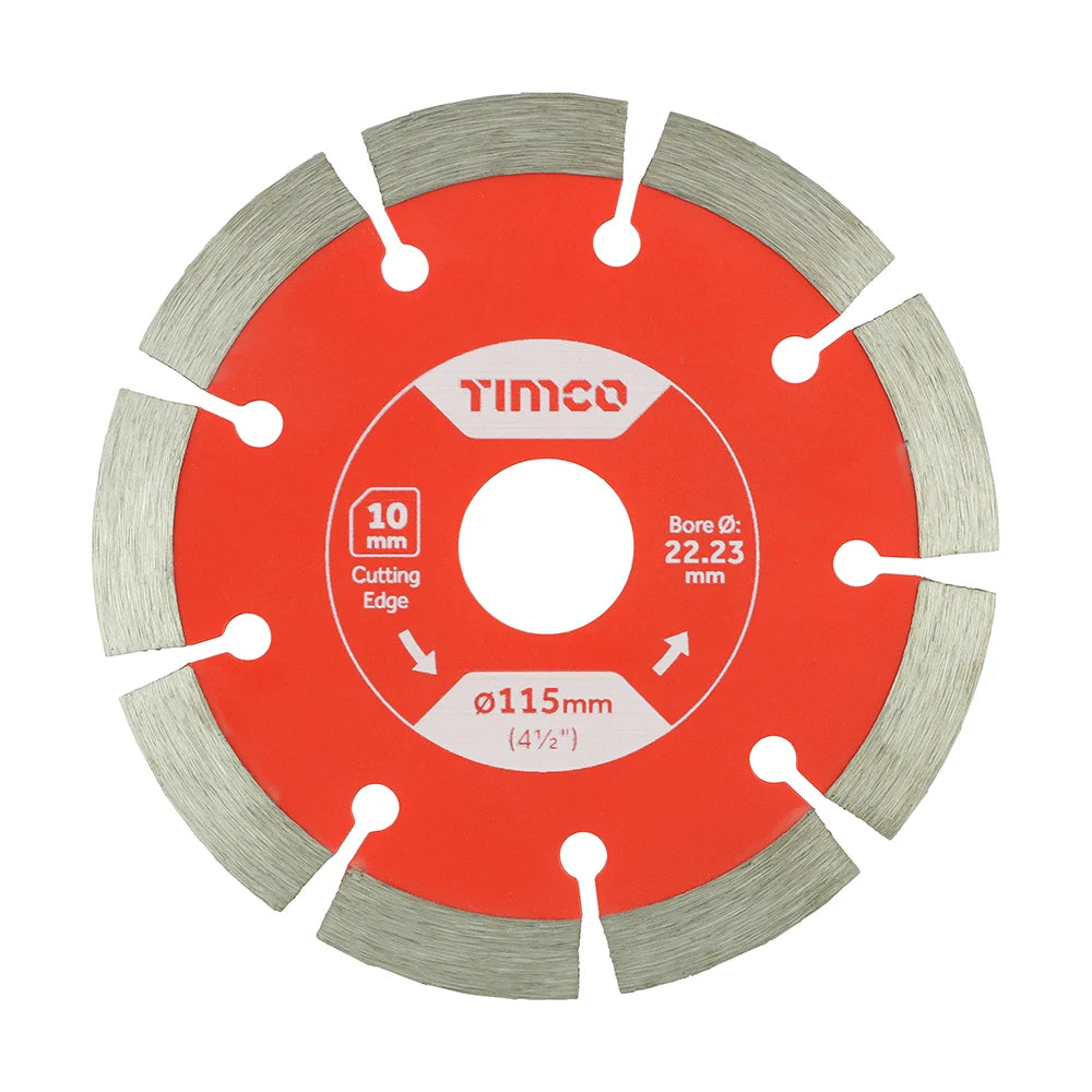 TIMCO General Purpose Diamond Blade Segmented - 115 x 22.2