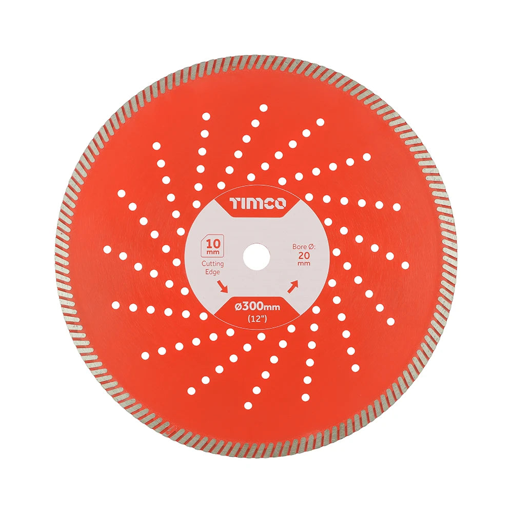 TIMCO Premium Diamond Blade Continuous - 300 x 20