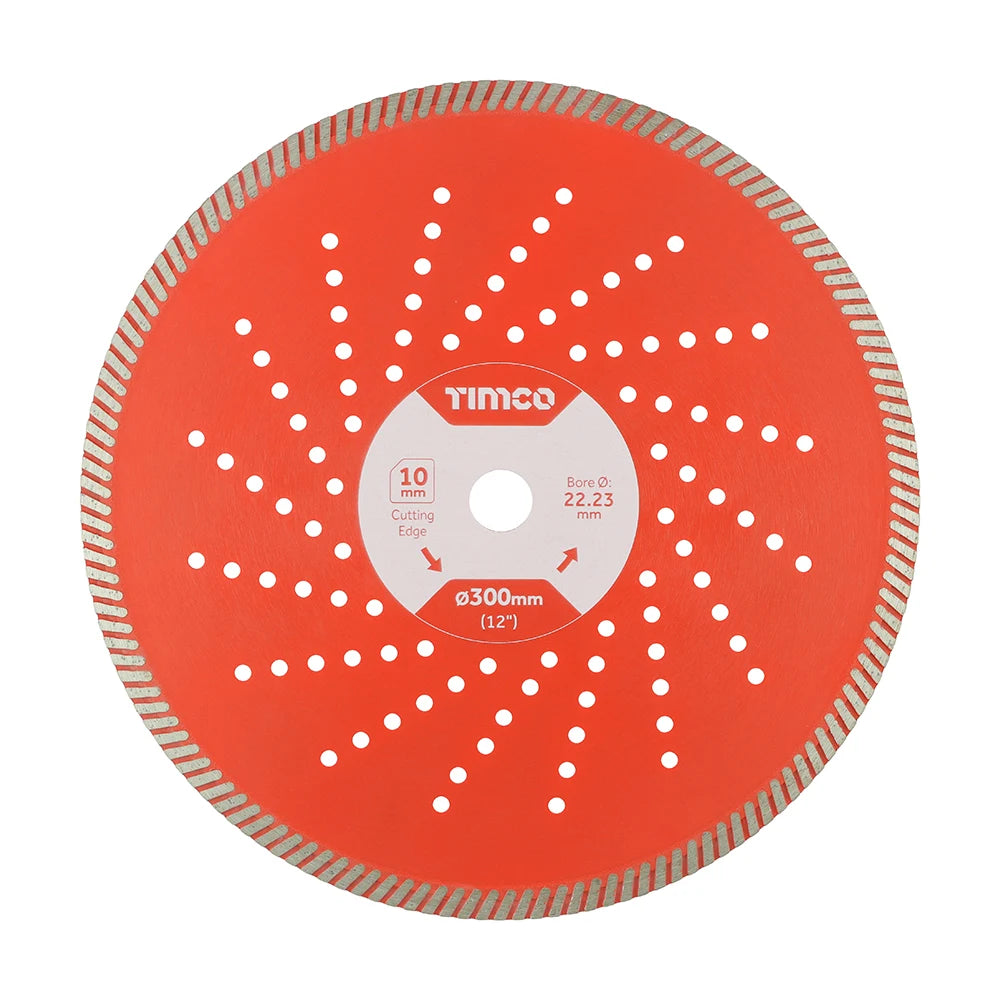 TIMCO Premium Diamond Blade Continuous - 300 x 22.2