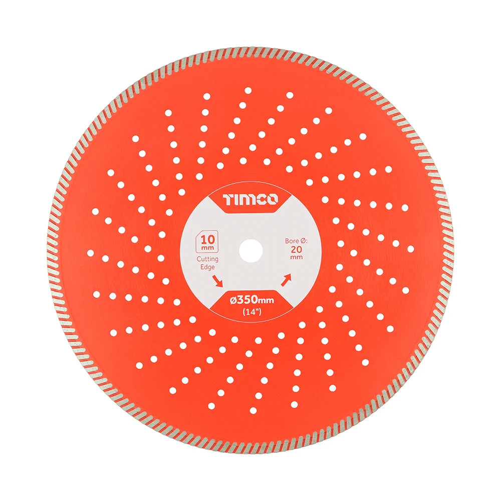 TIMCO Premium Diamond Blade Continuous - 350 x 20