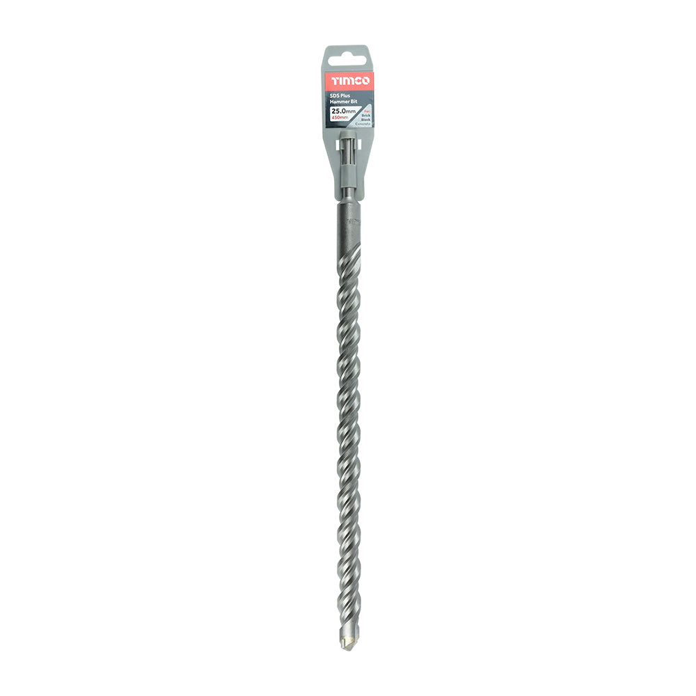 TIMCO SDS Plus Hammer Bits - 25.0 x 450
