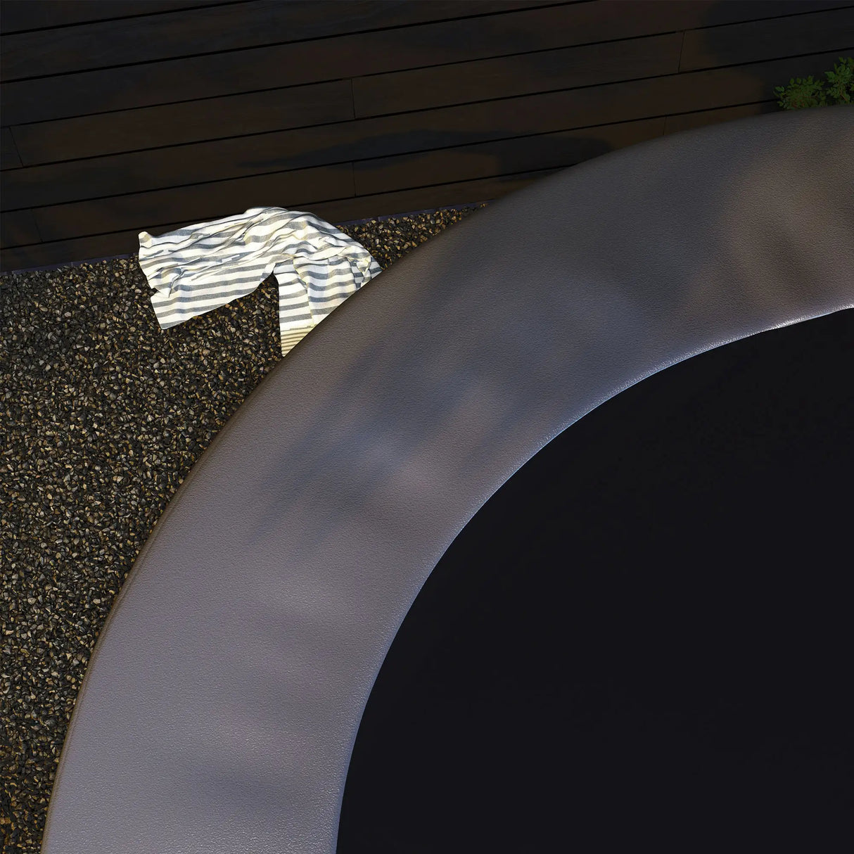 SPORTNOW Replacement Trampoline Mat with Spring Pull Tool, 72 V-Hooks, for 12ft Trampoline using 14cm Springs, Black