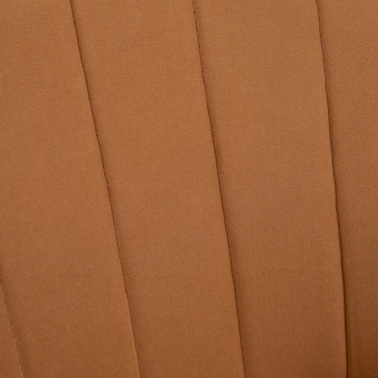 HOMCOM Velvet Armchairs, Upholstered Accent Chairs with Golden Steel Legs, Modern Vanity Chairs for Living Room and Bedroom, Set of 2, Light Brown