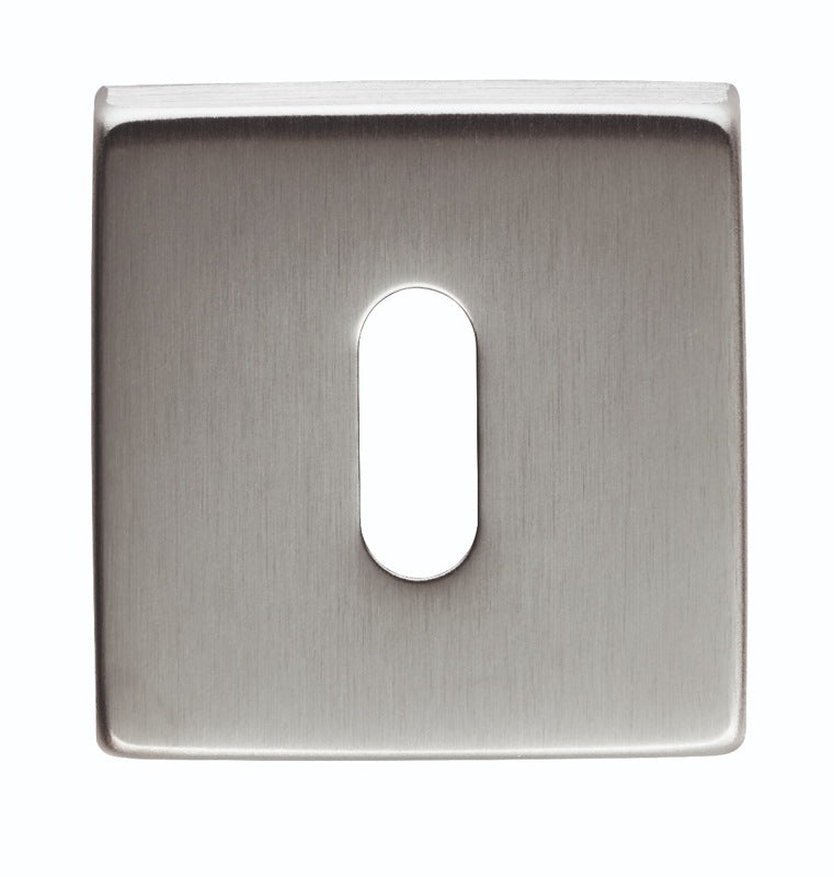 ESCUTCHEON - LOCK PROFILE ON CONCEALED FIX SQUARE ROSE ARTQE CSA (SATIN CHROME) - SATIN CHROME - EACH