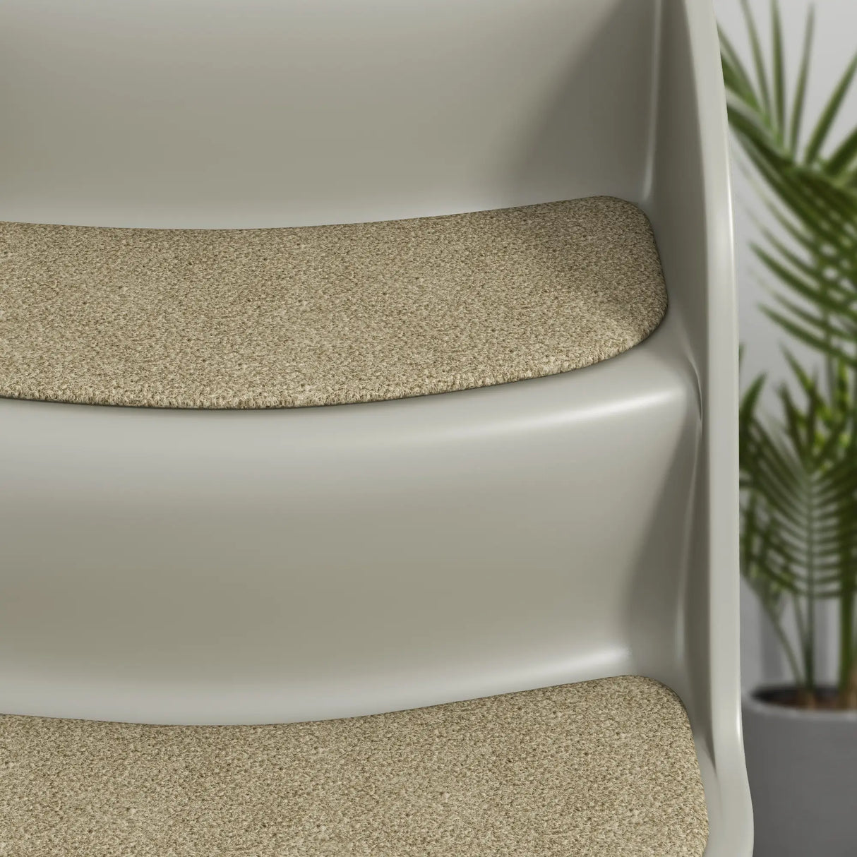 PawHut Foldable Pet Stairs 3 Steps with Non-slip Mats for Small Dogs, Grey