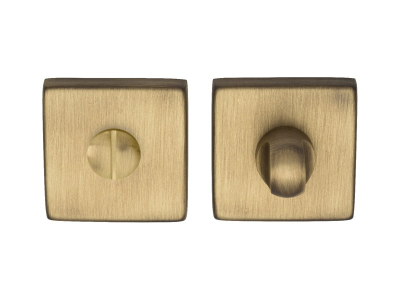 TURN & RELEASE ON CONCEALED FIX SQUARE ROSE (ART LM 40/QES) BGO (BRUSHED BRONZE MATT) - BRUSHED BRONZE MATT - 50 X 50 - SET