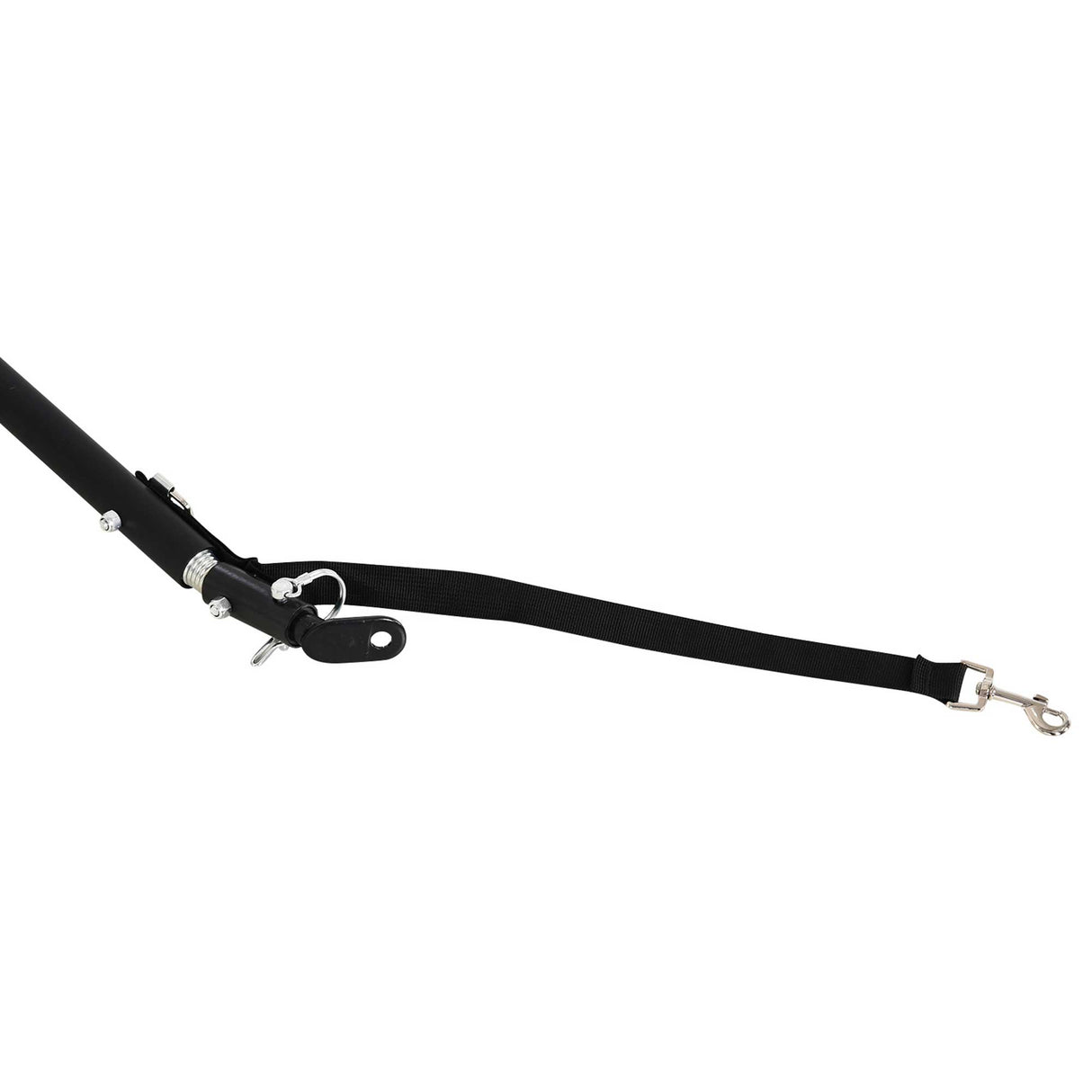 HOMCOM Bike Cargo Trailer in Steel Frame Extra Bicycle Storage Carrier with Hitch-Black