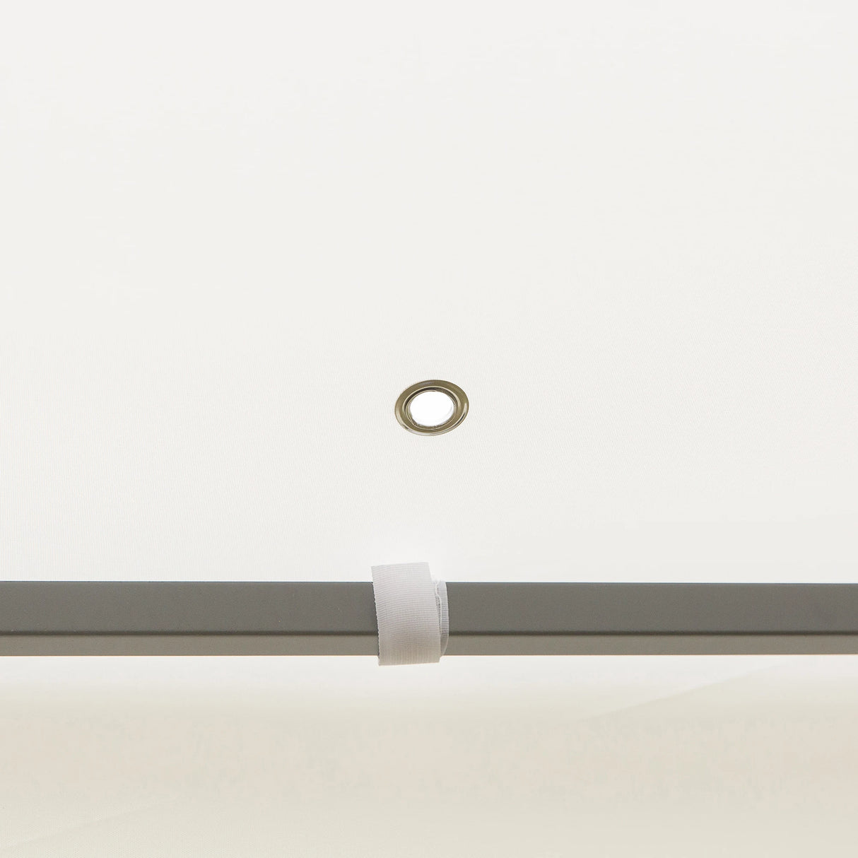 Outsunny 3 x 3m Outdoor Steel Gazebo with 2 Tier Roof, Garden Gazebo Patio Canopy Marquee Shelter with Decorative Steel Frame - Cream