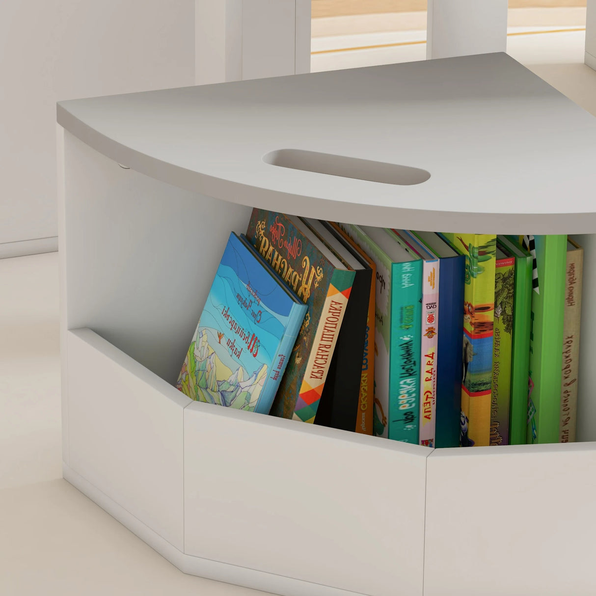 AIYAPLAY Five-Piece Kids Table and Chairs Set with Storage, for Ages 3-8 Years, Grey