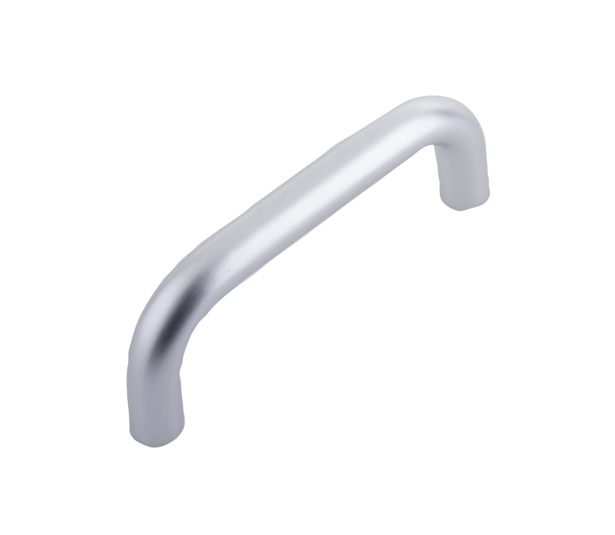 Aluminium 19mm D Shape Pull Handle Bolt Through Fixing F2 Finish 150x19mm Satin Anodised Aluminium