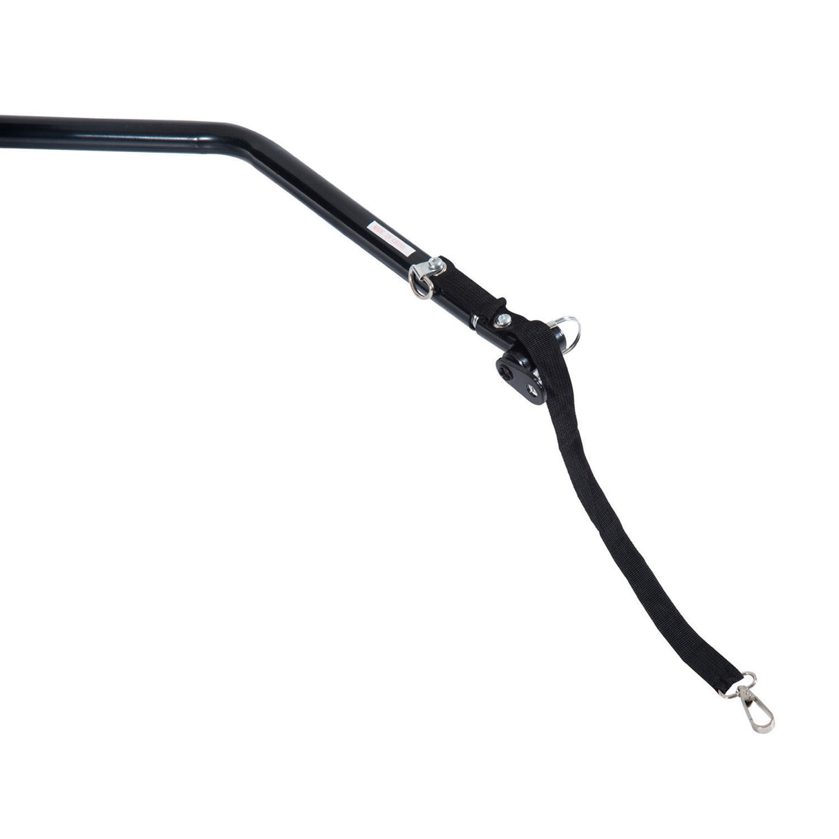 HOMCOM Bicycle Cargo Trailer, 2-Wheel Large Folding Storage with Removable Cover, Black