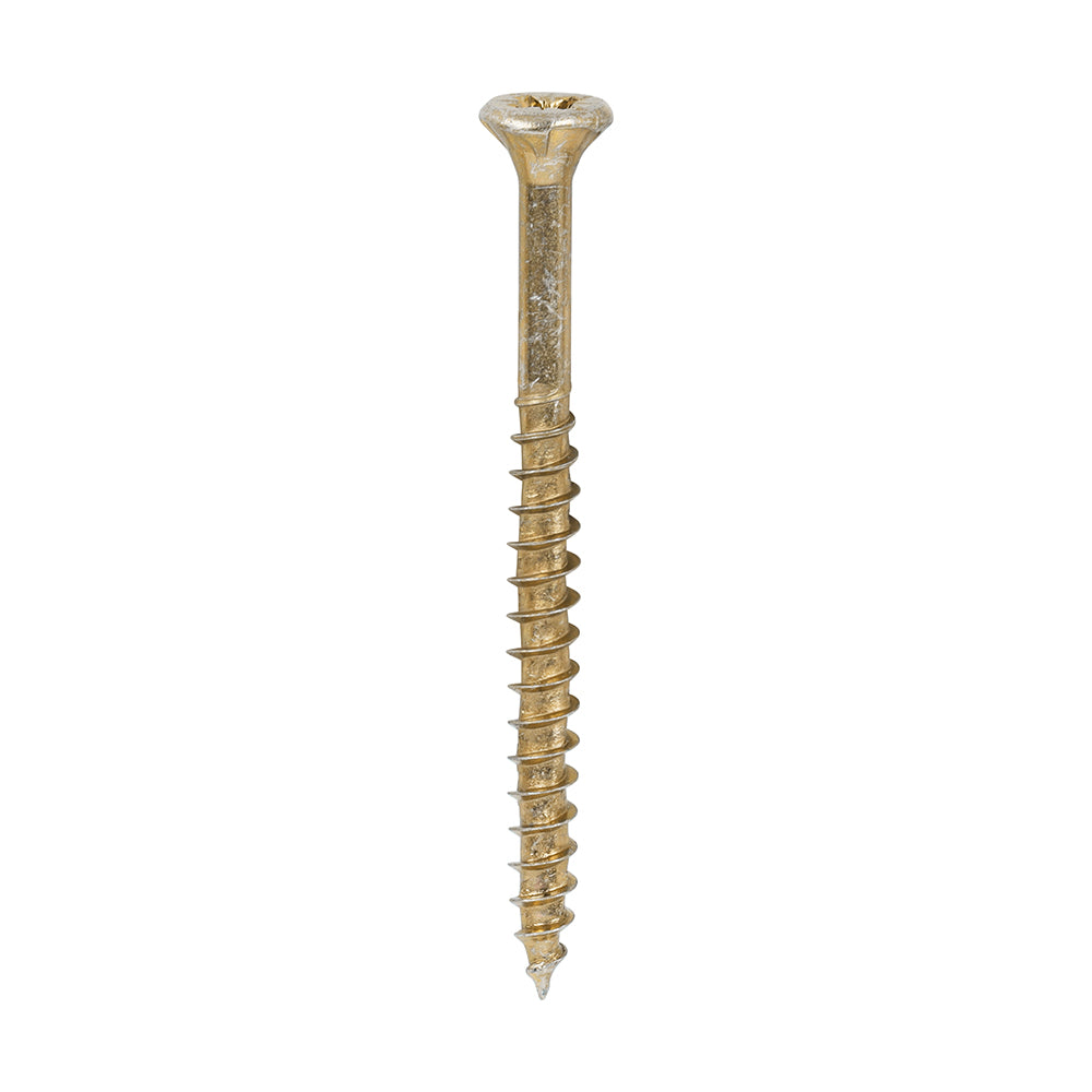 200 x TIMCO Velocity Premium Multi-Use Countersunk Gold Woodscrews - 3.5 x 45
