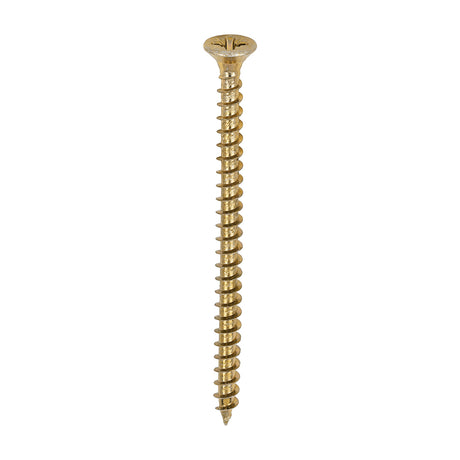 1000 x TIMCO Solo Countersunk Gold Woodscrews - 4.0 x 60