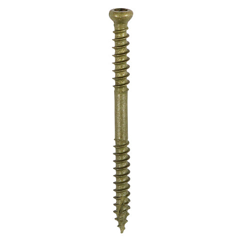 250 x TIMCO C2 Deck-Fix Premium Cylinder Head Green Decking Screws - 4.5 x 60